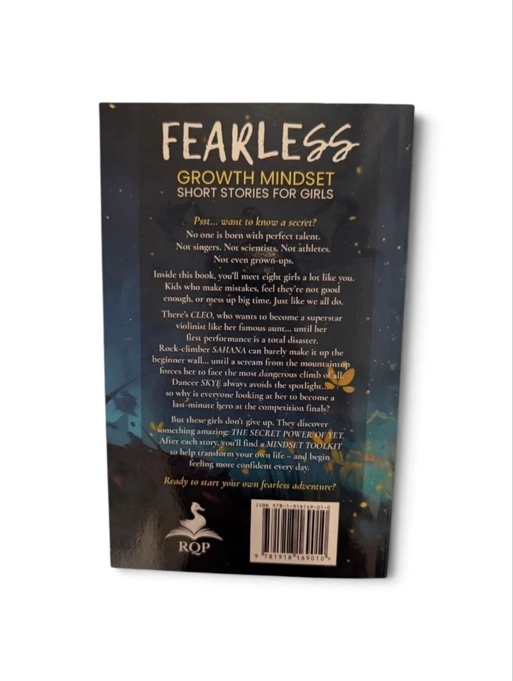 NWT Fearless Growth Mindset Book For Girls Age 7-11